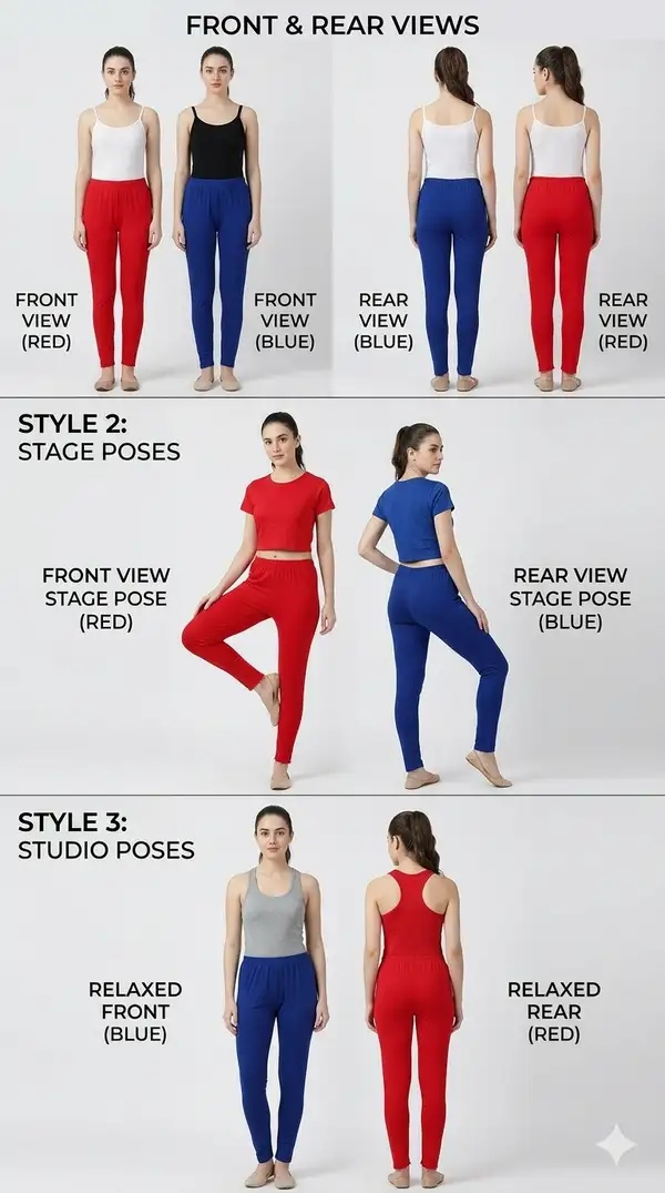 Premium Cotton Stretch Leggings