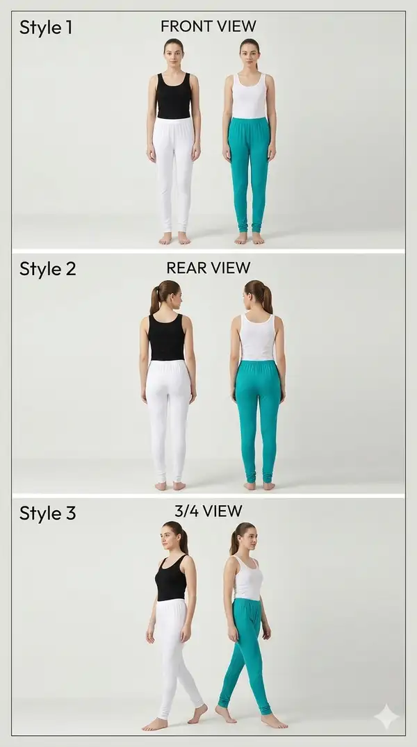 Premium Cotton Stretch Leggings